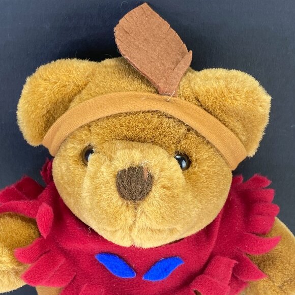 ACMI Native American Costume Bear Plush 13 Inch - Picture 2 of 10